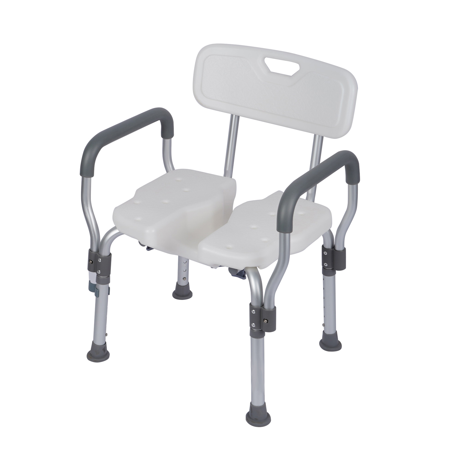 Home Bathroom Supplies - Adjustable Height Non-Slip Shower Chair with