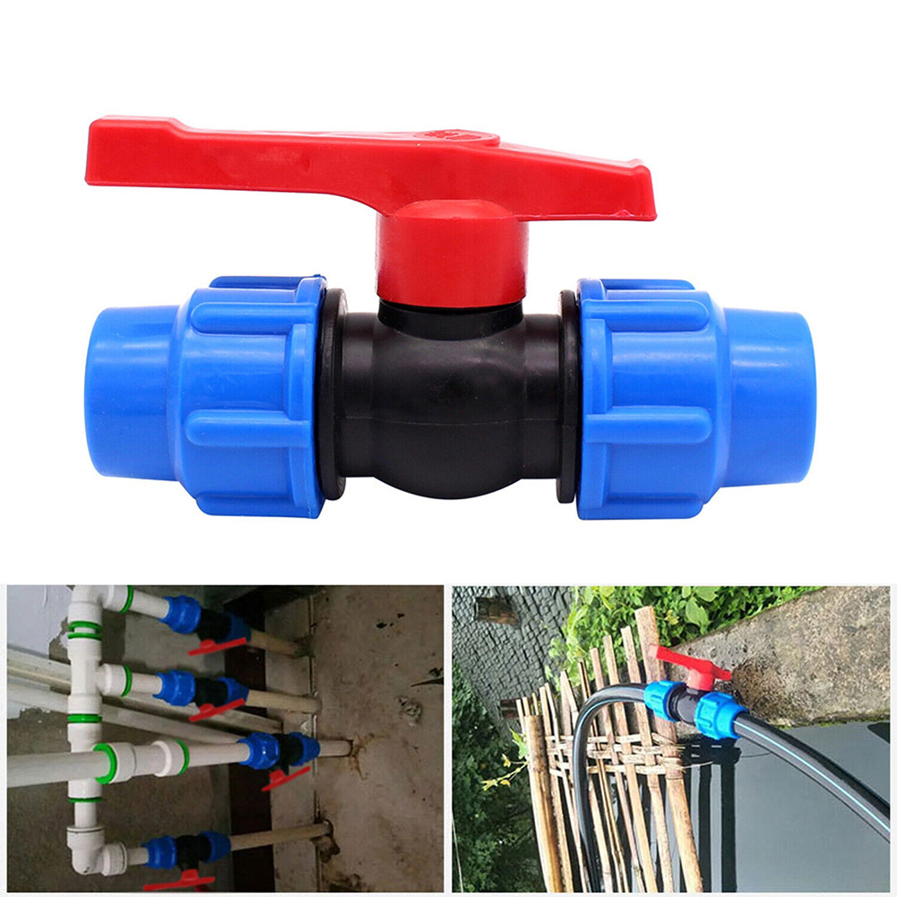 Home Bathroom Fittings - 1 Pc Shut-off Valve Fitting Ball