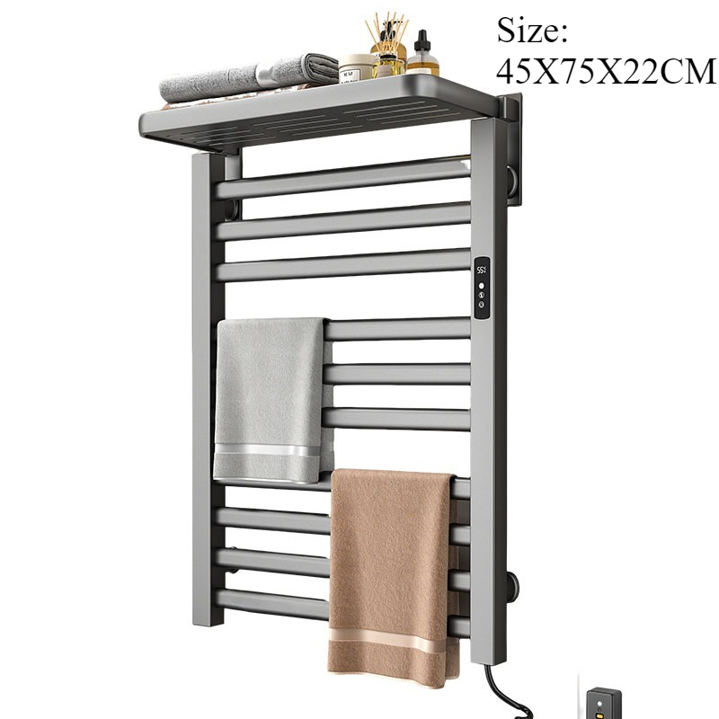 Towel Warmer Electric - Metal Electric Heat Towel Rail Bathroom
