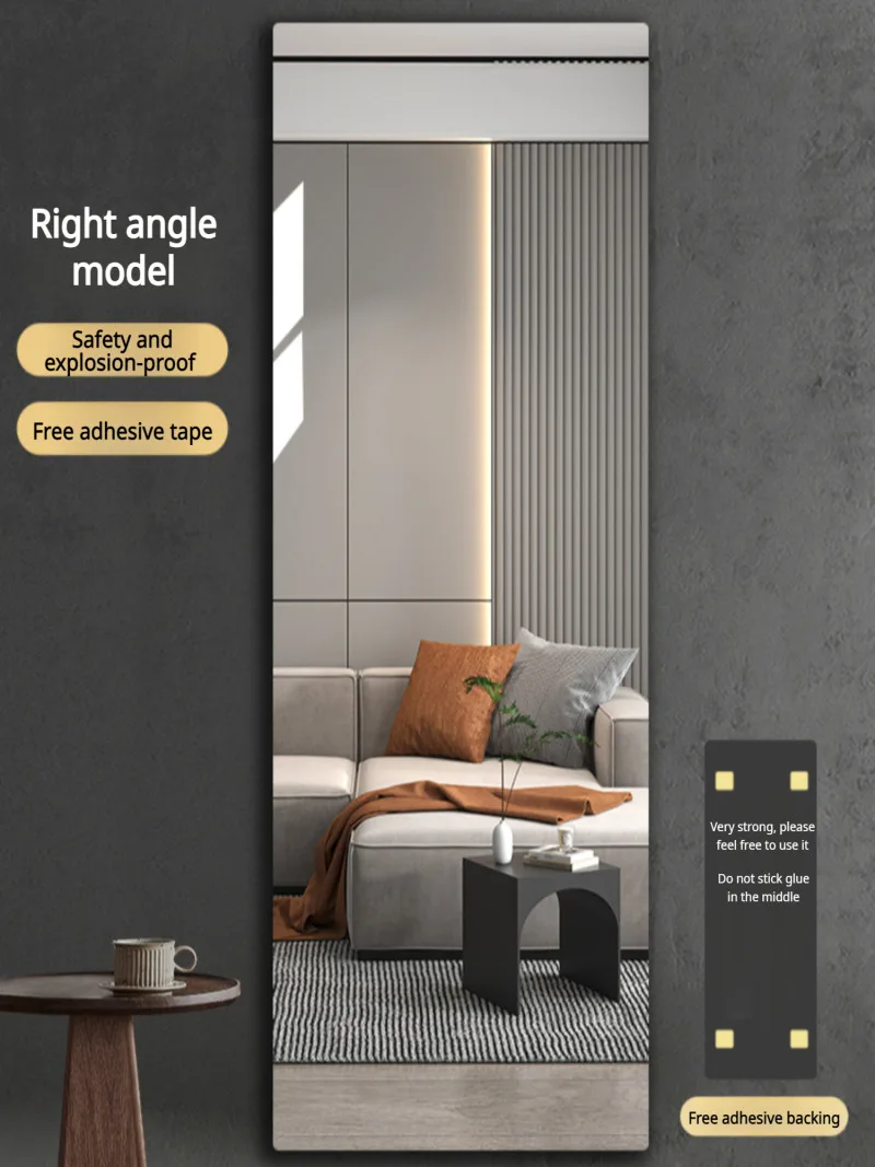 Mirror wall stickers home full - đánh giá và giá Home Bathroom Fittings