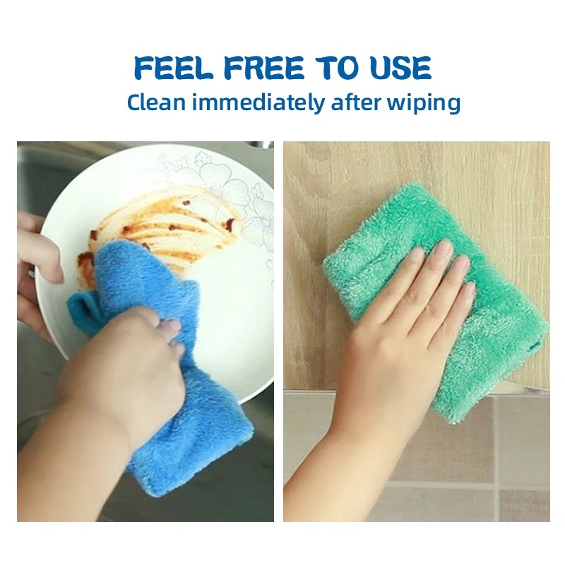 4pcs 20*32cm Small Hand Towels - đánh giá và giá Home Bathroom Cleaning