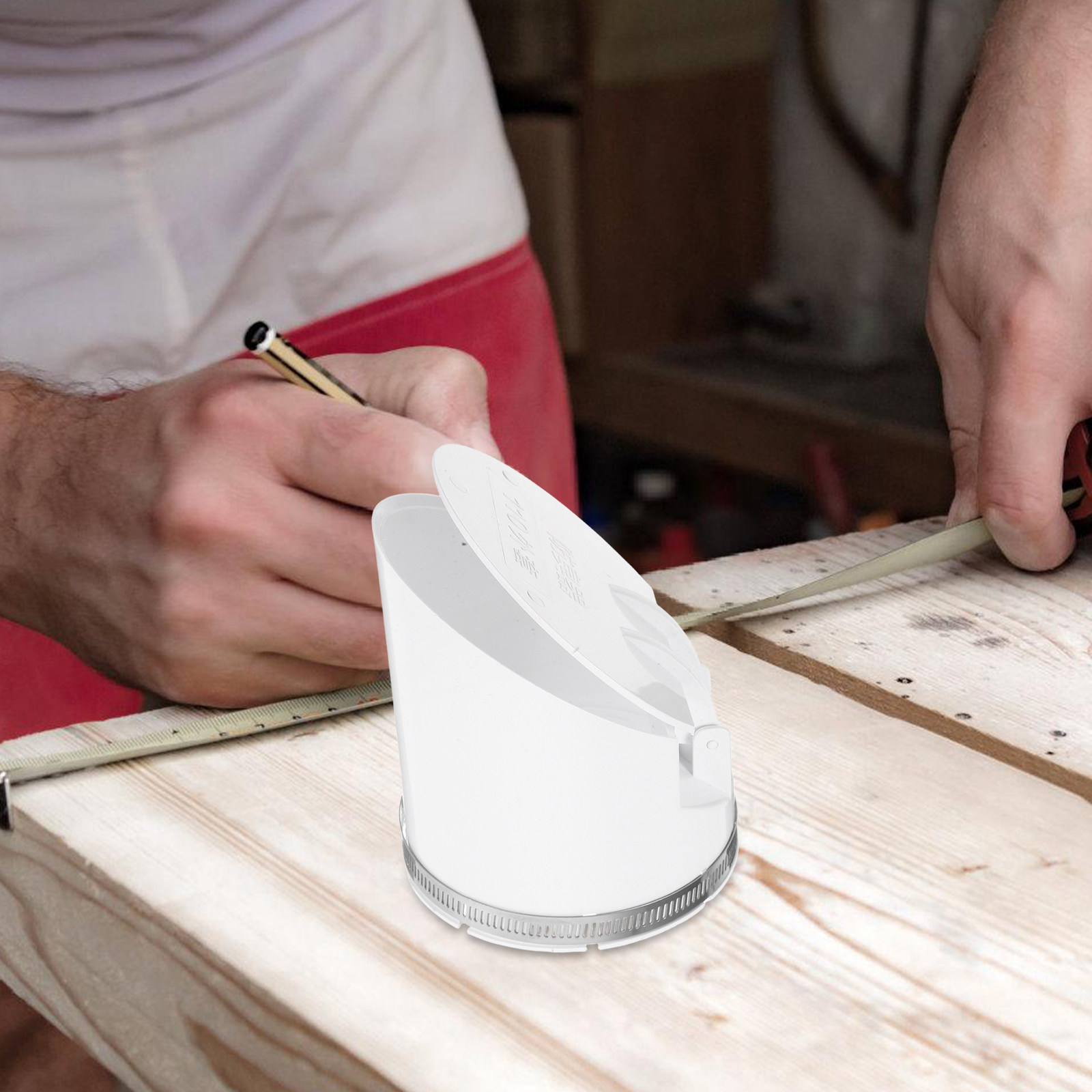 One-Way Pipe Check Valve White - đánh giá và giá Home One Bathroom Accessories