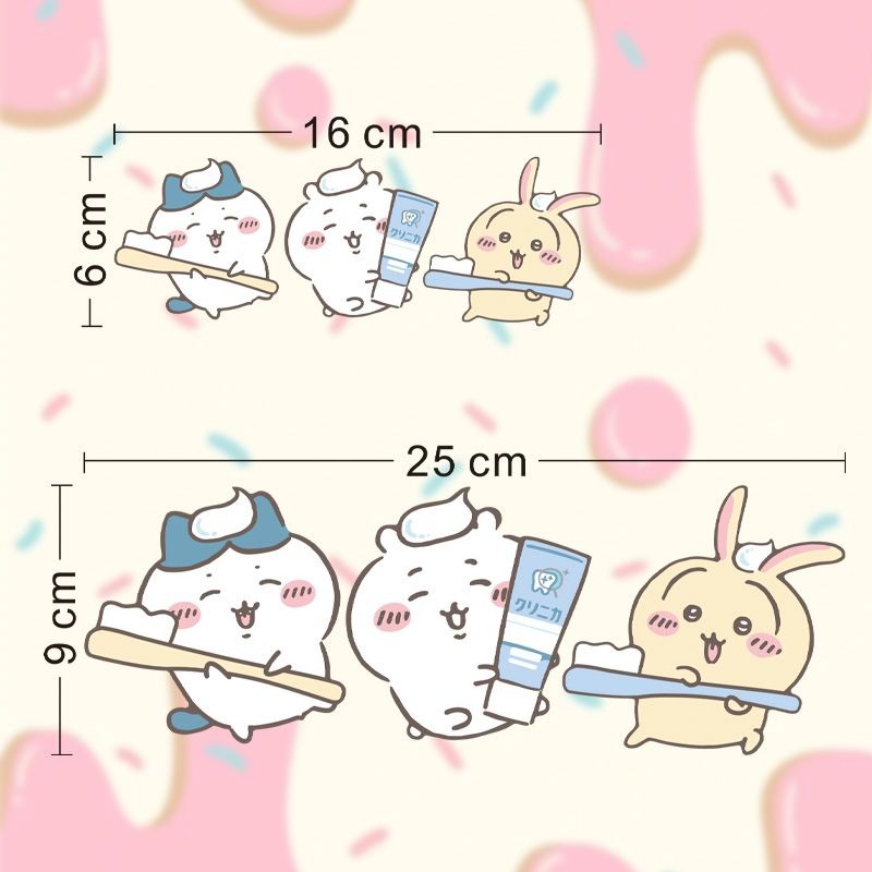 Hot Chiikawa Mirror Stickers S - đánh giá và giá Home Bathroom Supplies