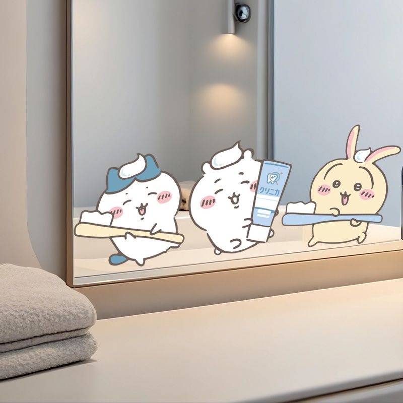 Hot Chiikawa Mirror Stickers S - đánh giá và giá Home Bathroom Supplies