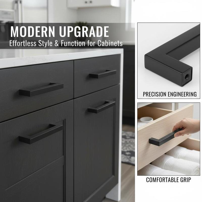 Slim Square Drawer Hardware 3. - đánh giá và giá Home Bathroom Fittings