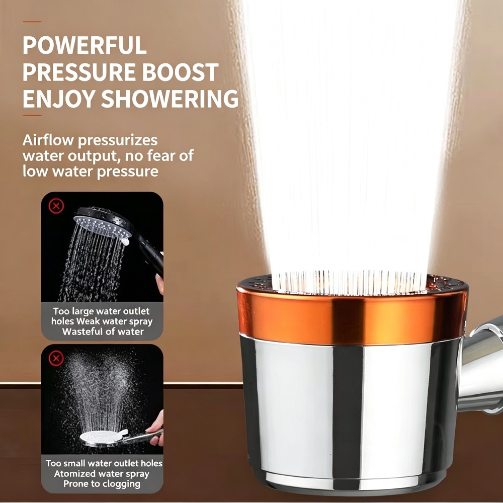 High-Pressure Handheld Shower  - đánh giá và giá Home One Bathroom Accessories