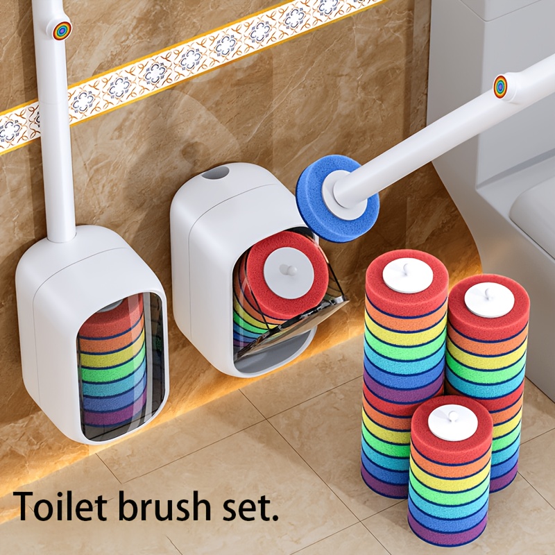 Joybos Wall-Mounted Toilet Bru - đánh giá và giá Home Bathroom Cleaning Kit