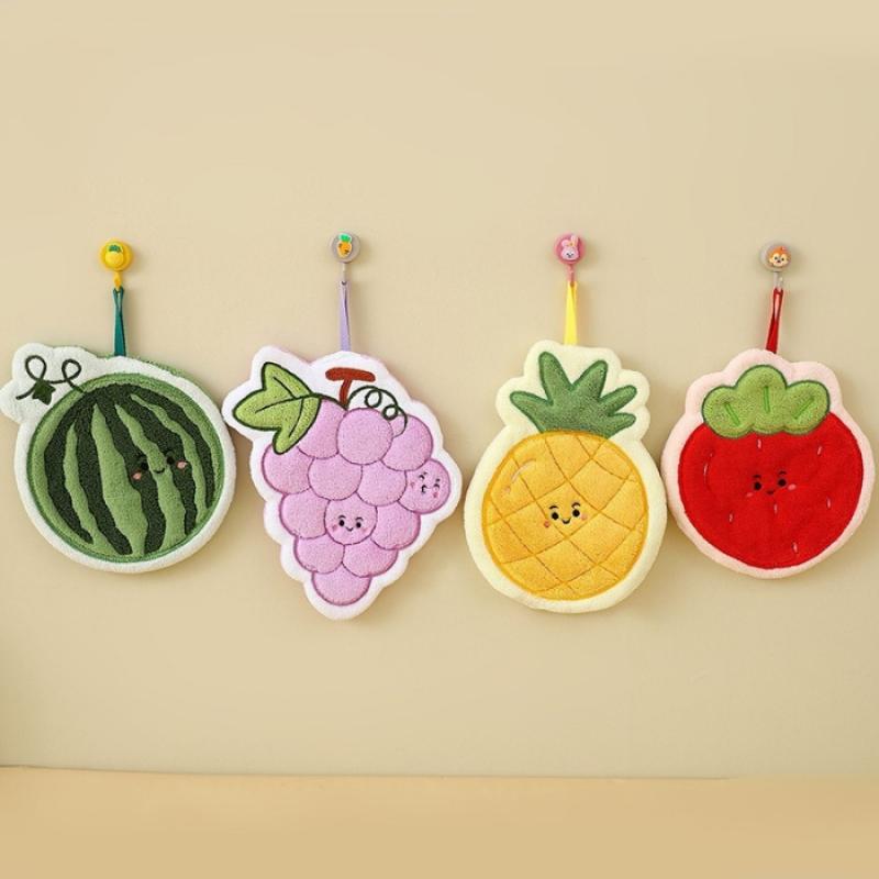 Fruit Hand Towel Kitchen Absor - đánh giá và giá Home Bathroom Cleaning