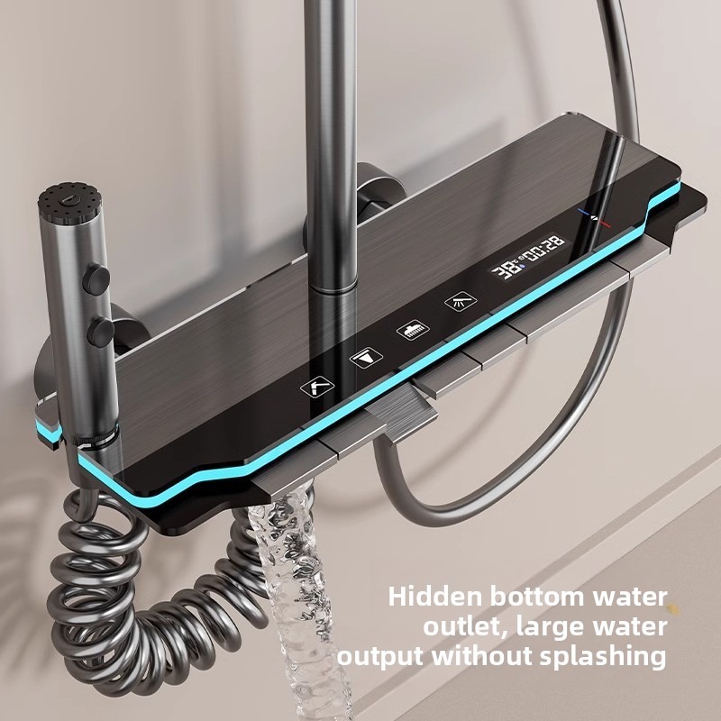 Digital Shower Head Set Pressu - đánh giá và giá Home For Bathroom