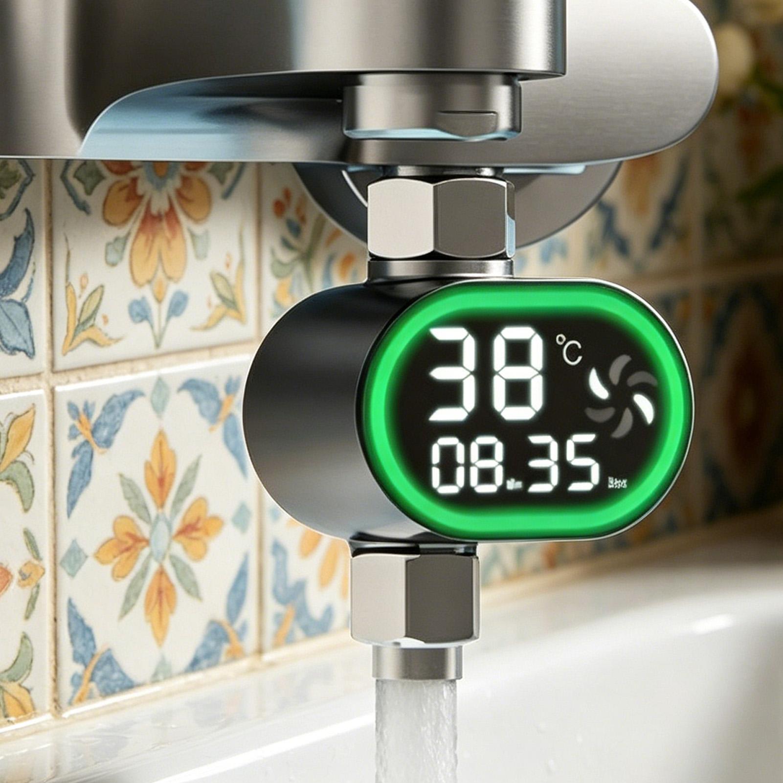 Water Thermometer Bathroom Led - đánh giá và giá Home Bathroom Fittings