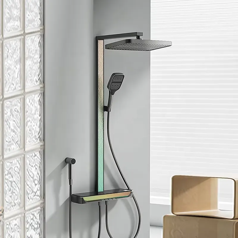 Brass Digital Waterfall Shower - đánh giá và giá Home For Bathroom