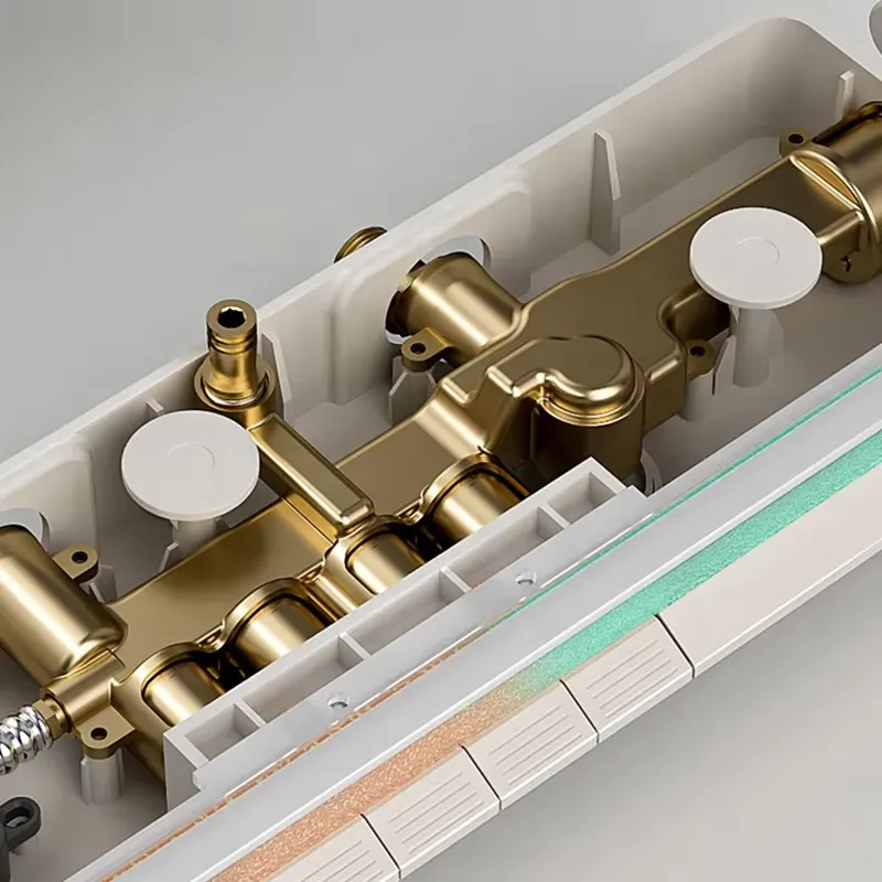 Brass Digital Waterfall Shower - đánh giá và giá Home For Bathroom