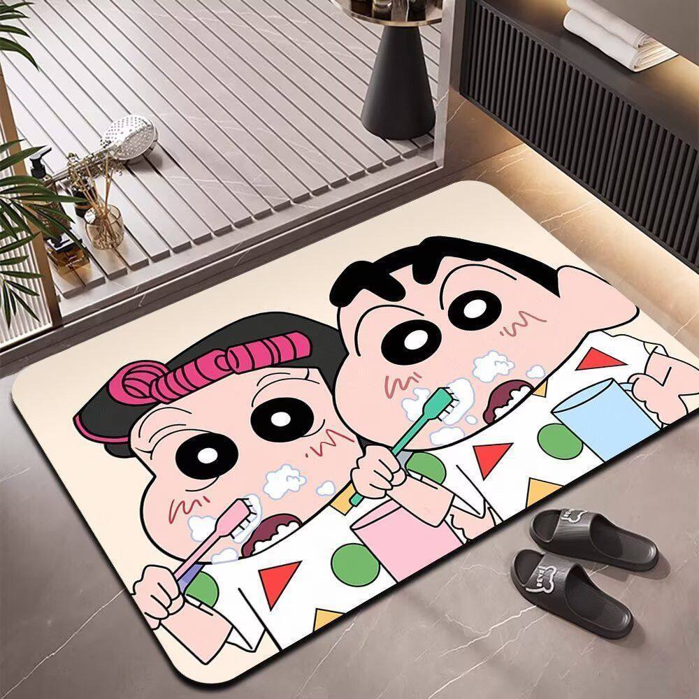Crayon Shin-Chan Cartoon Diato - đánh giá và giá Non Slip Bath Mat