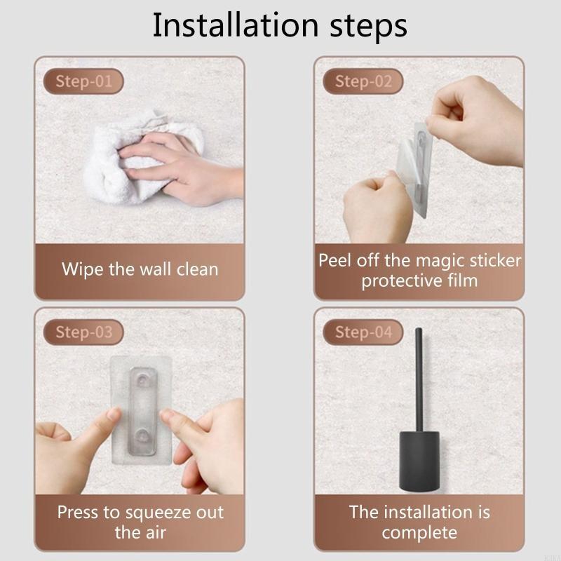 Toilet Brush Set Bathroom Clea - đánh giá và giá Home Bathroom Cleaning Kit