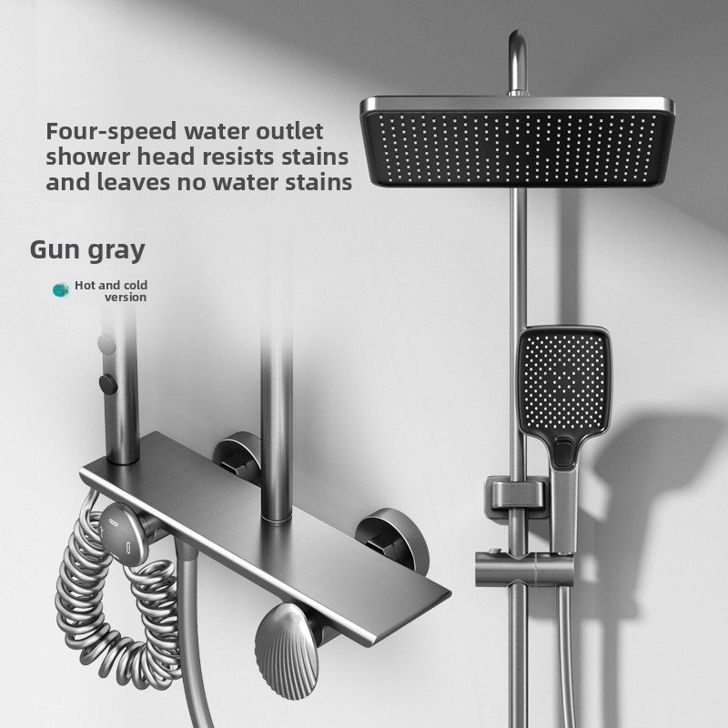 All Copper Gunmetal Shower Fau - đánh giá và giá Home Bathroom Set