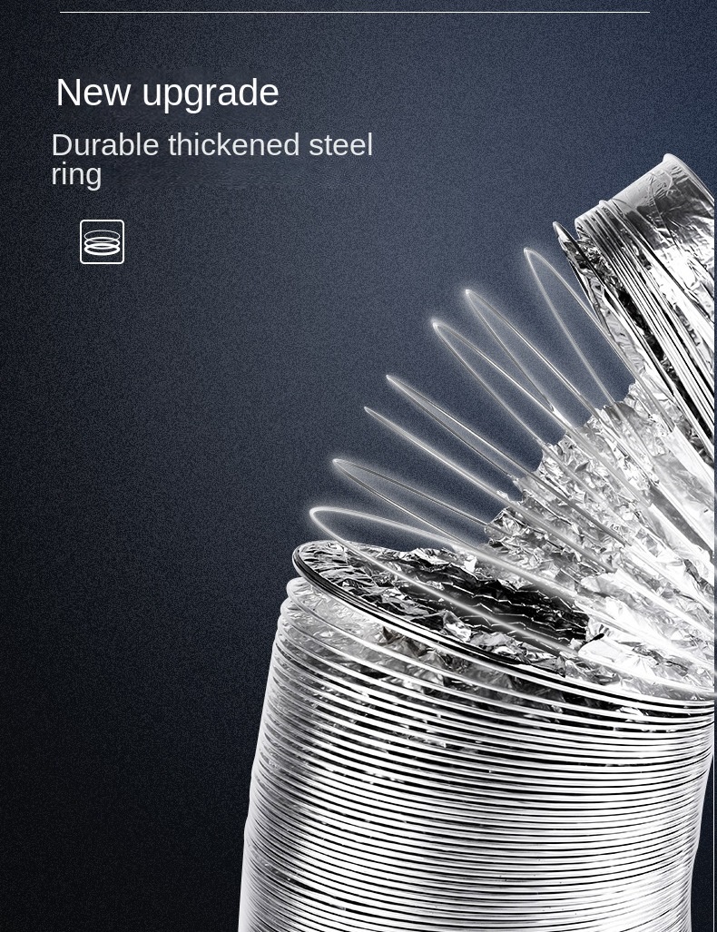 ∅125mm Aluminum Foil Ventilati - đánh giá và giá Home Bathroom Ventilation