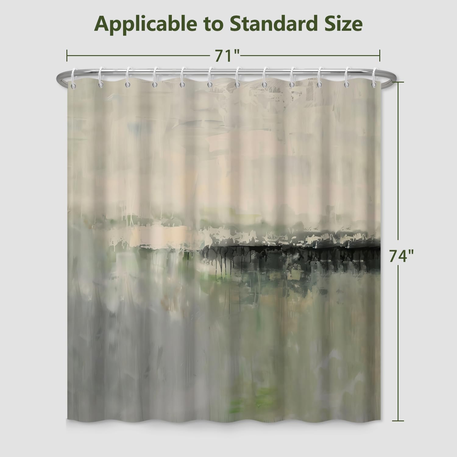 Waterproof Abstract Watercolor - đánh giá và giá Home Bathroom Spa Ideas