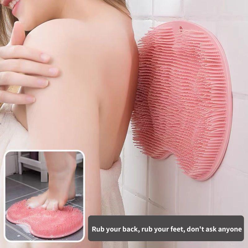 Wall Mounted Foot Scrubber Mat - đánh giá và giá Non Slip Bath Mat