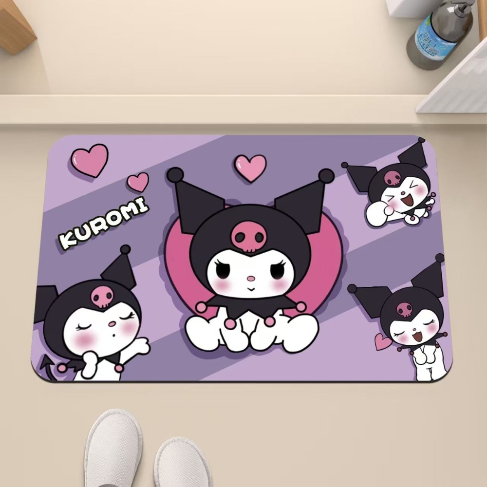 Hello Kitty Non-Slip Absorbent - đánh giá và giá Non Slip Bath Mat