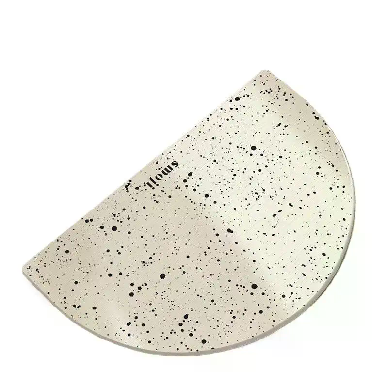 Oval Speckled Diatomite Bath M - đánh giá và giá Non Slip Bath Mat
