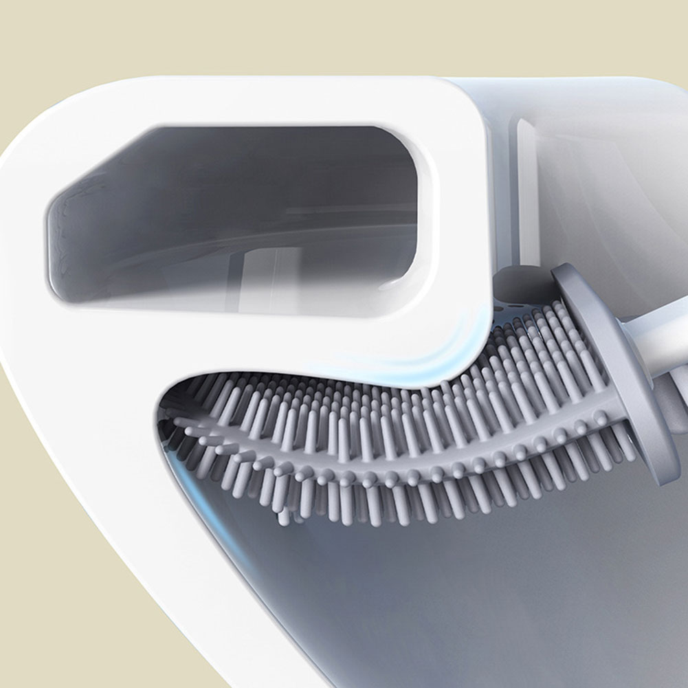Silicone Toilet Brush With Hol - đánh giá và giá Home Bathroom Cleaning