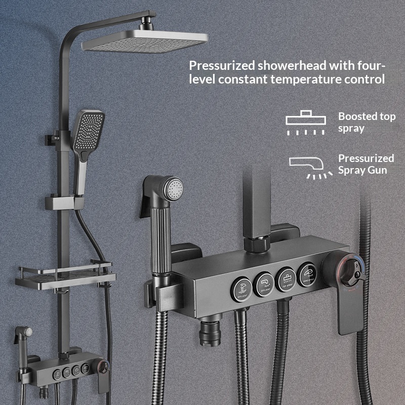 Stainless Steel Shower Set Ant - đánh giá và giá Home Bathroom Set