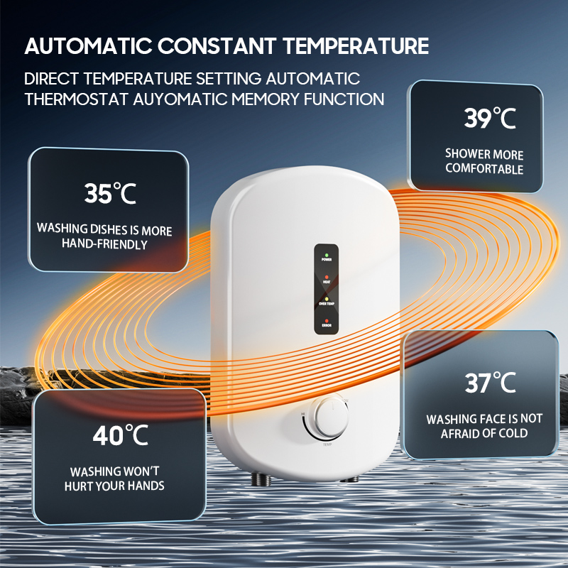 Home 220V 3500W/5500W Kitchen  - đánh giá và giá Home Bathroom Geyser
