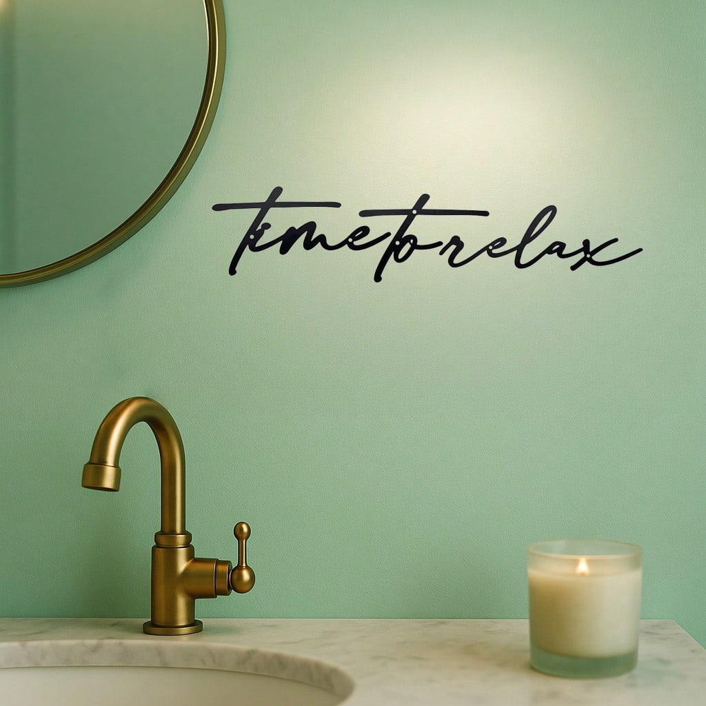 3PCS Black Metal Wall Art Set  - đánh giá và giá Home Bathroom Set