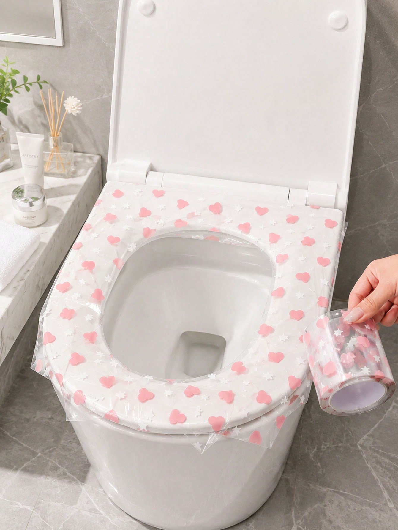 133pcs/roll disposable toilet  - đánh giá và giá Home Bathroom Supplies