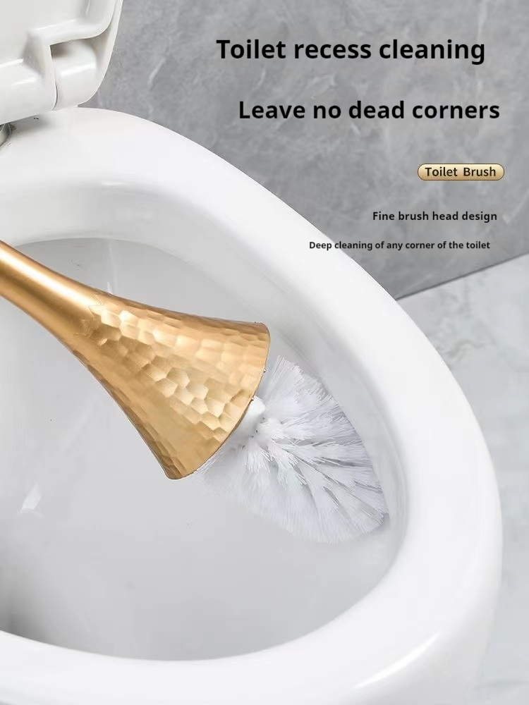 Luxury Gold Toilet Brush Set R - đánh giá và giá Home Bathroom Cleaning Kit
