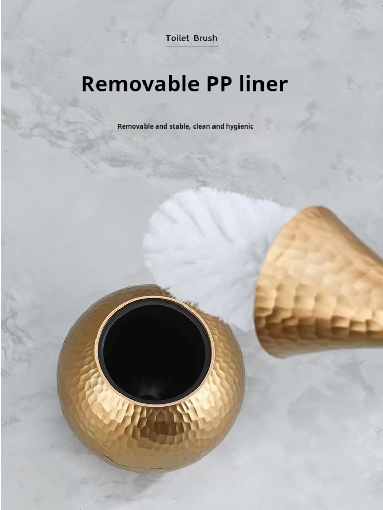 Luxury Gold Toilet Brush Set R - đánh giá và giá Home Bathroom Cleaning Kit