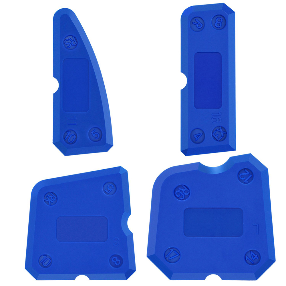 4pcs Caulking Tool Set Cement  - đánh giá và giá Home Bathroom Cleaning Kit