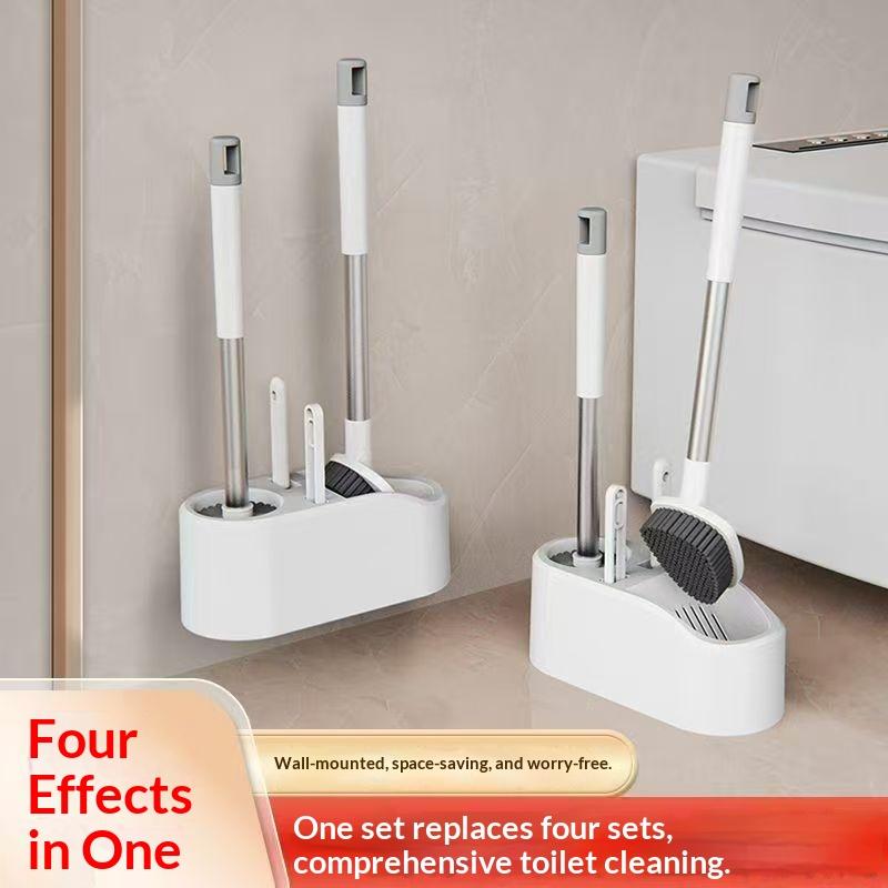 1Pc/set 4-in-1 Multifunction T - đánh giá và giá Home Bathroom Cleaning Kit