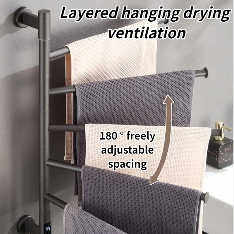 Electric Heated Towel Rail Rot - đánh giá và giá Towel Warmer Electric