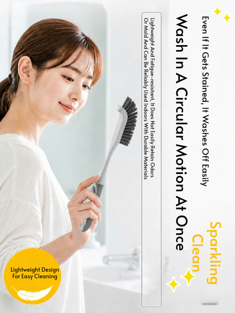 Scrub Brush Set with Hard Bris - đánh giá và giá Home Bathroom Cleaning Kit