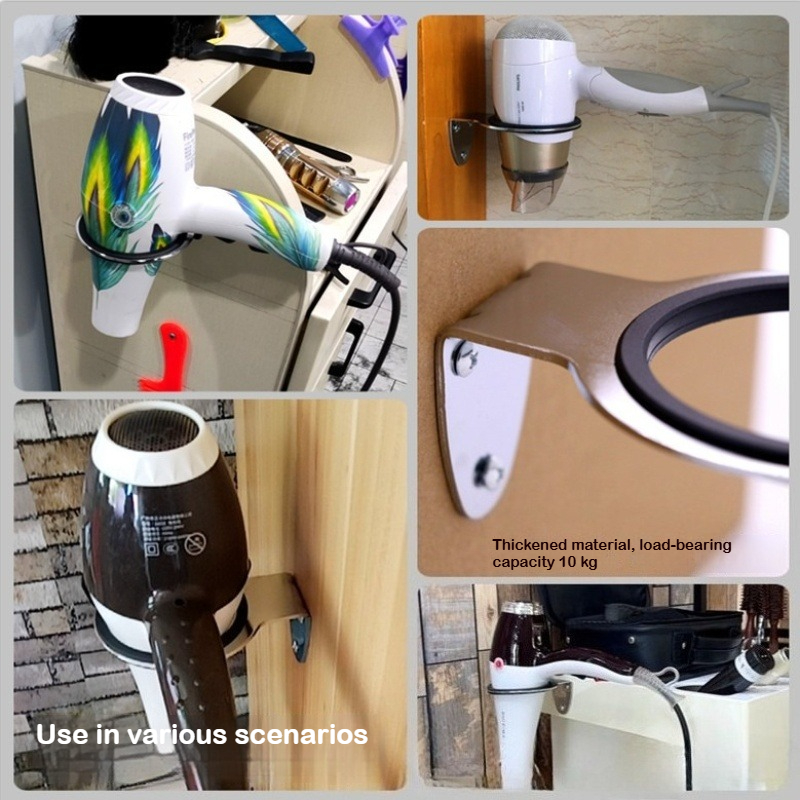 Wall Mounted Hair Dryer Holder - đánh giá và giá Home One Bathroom Accessories