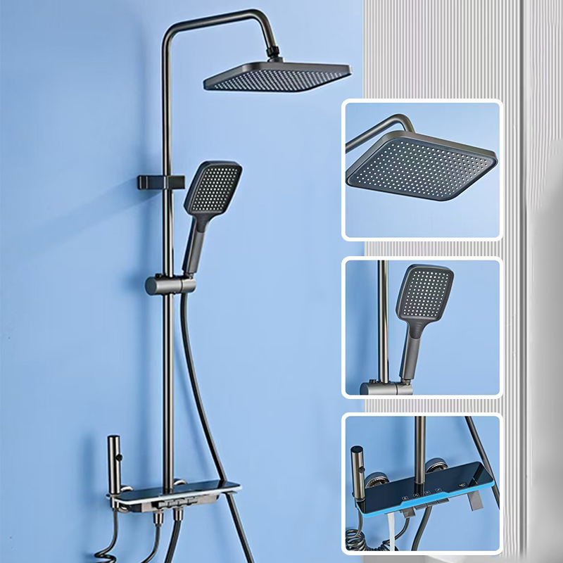 Shower Head Set Full Copper Ho - đánh giá và giá Home Bathroom Set
