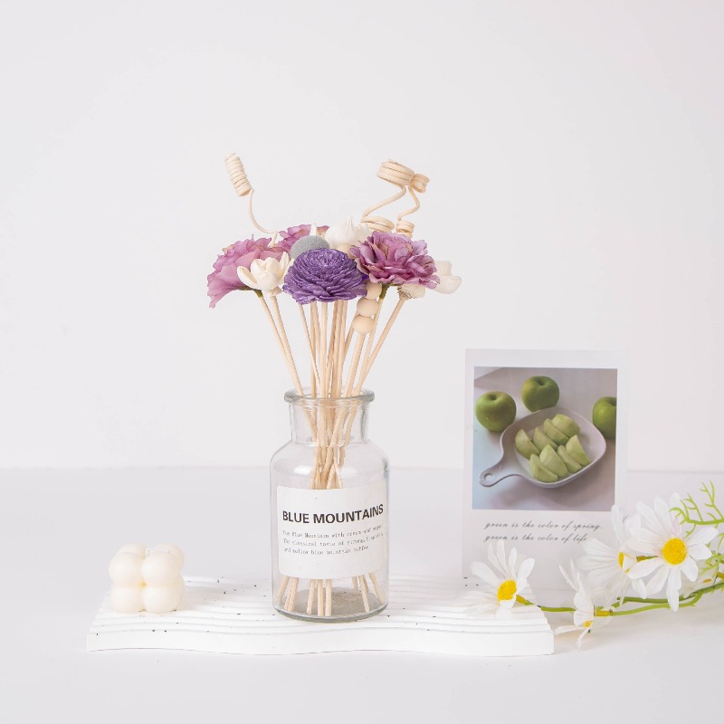 Rattan Sticks and Sola Flowers - đánh giá và giá Home One Bathroom Accessories